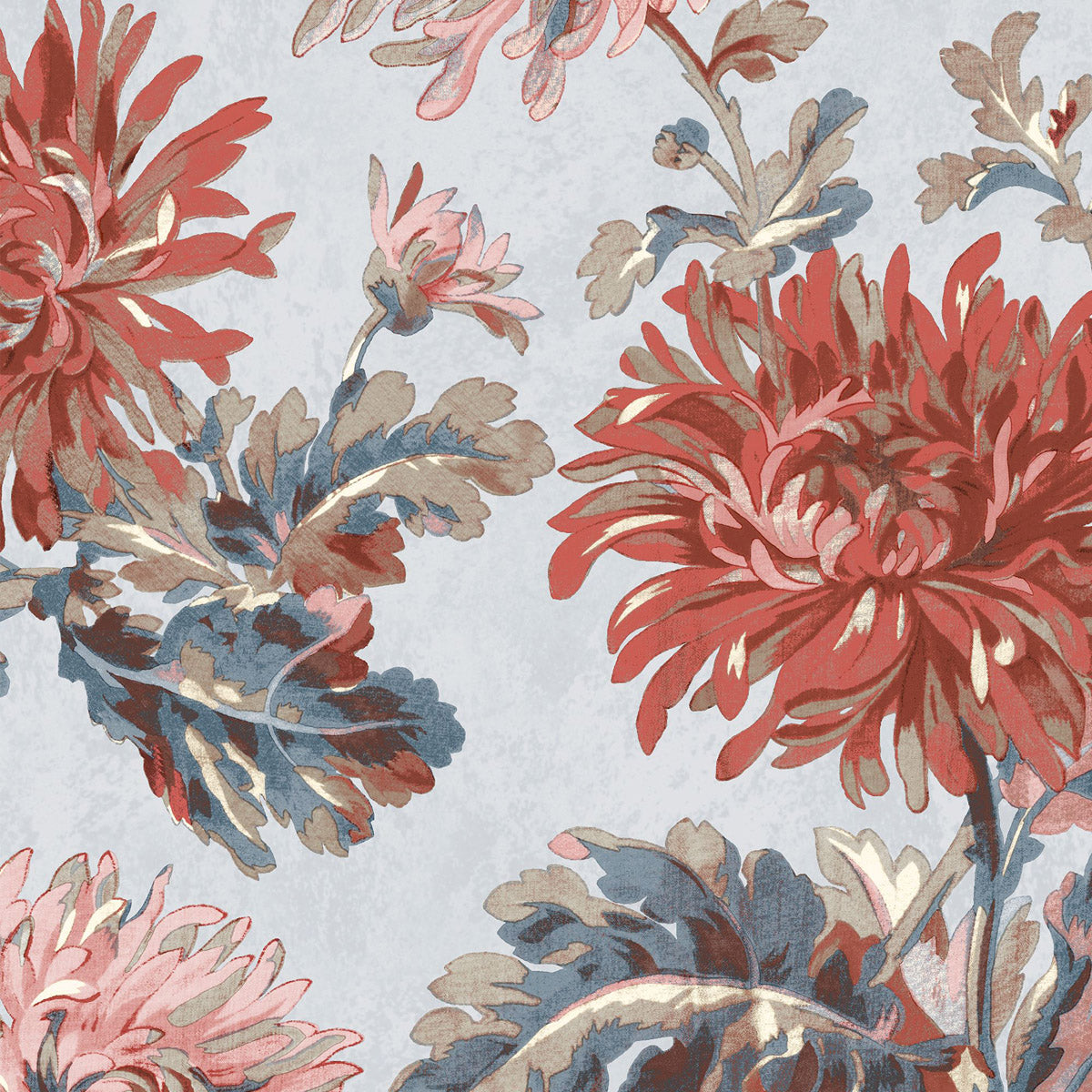 Laura Ashley Wallpaper Maryam Crimson Floral Smooth Matt Patterned Elegant 5.2m² - Image 4