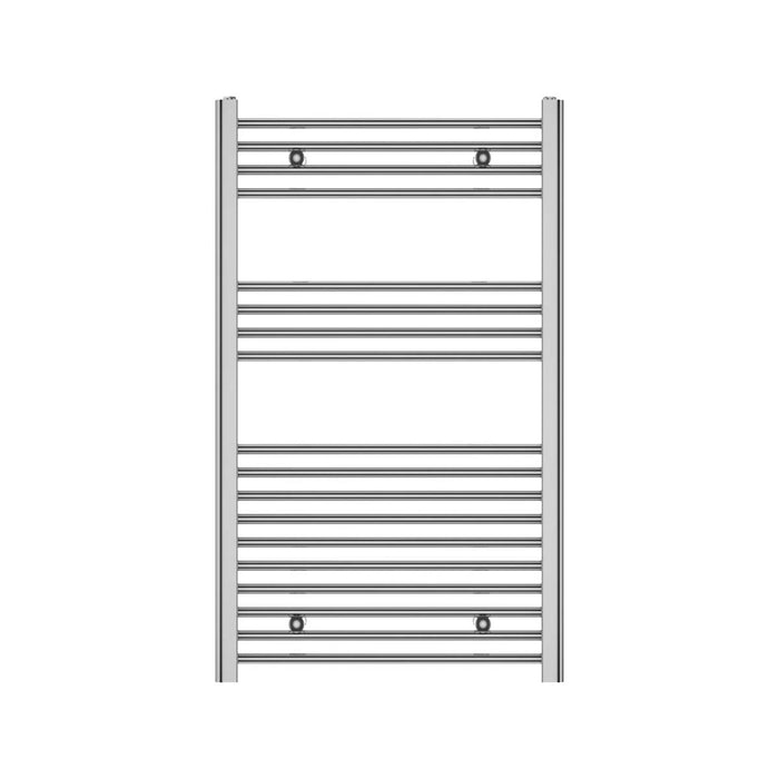 Flomasta Towel Radiator Flat Mild Steel Chrome Vertical (W)600mm x (H)1000mm - Image 3