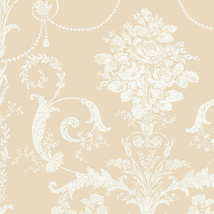 Laura Ashley Wallpaper Matt Josette Linen Damask Smooth Washable 5.2m² - Image 5