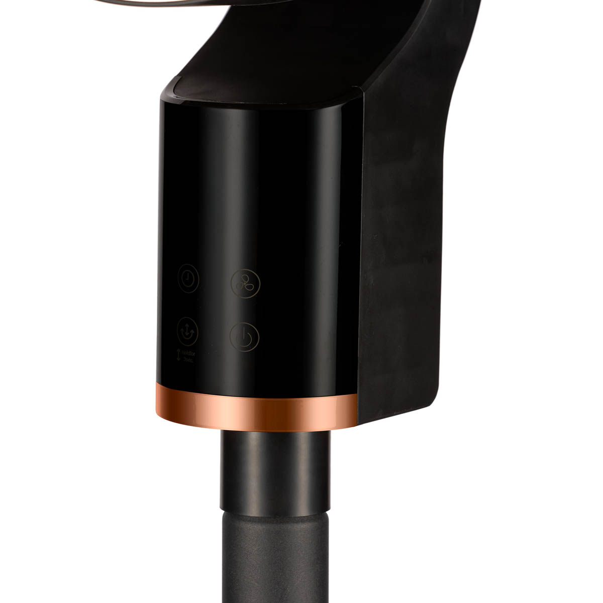 TCP Pedestal Fan Black 10" LED Display Adjustable Height Quiet Operation - Image 6