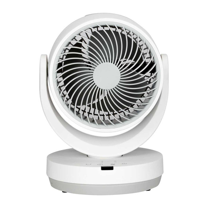 Table Fan Portable White 8" Freestanding Cooling Oscillating 3 Speed 35W - Image 1
