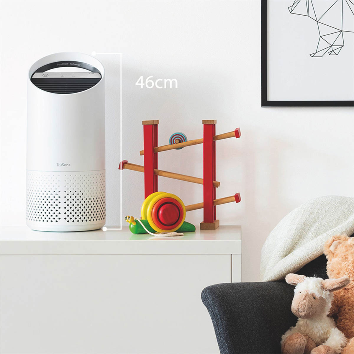 Leitz TruSens Air purifier White small 3-speed Z-1000 - Image 6