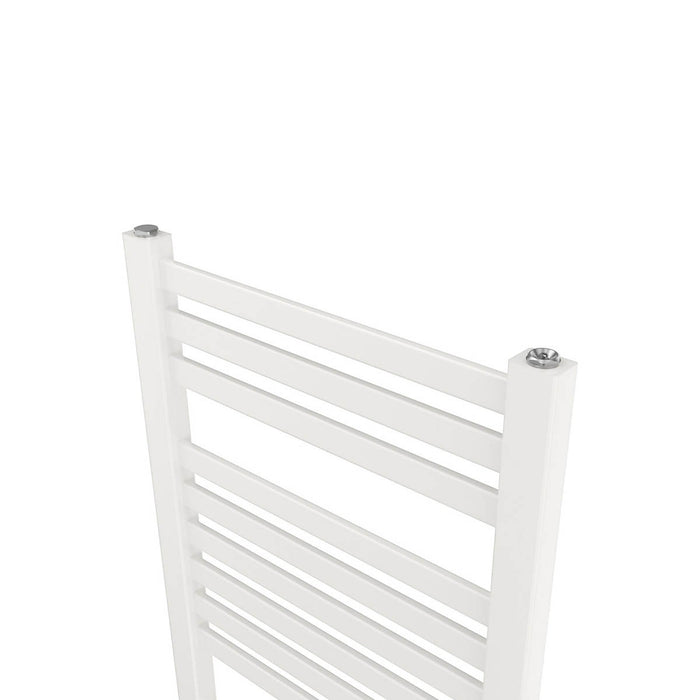 Towel Rail Radiator White Bathroom Vertical Warmer (W)480 x (H)950mm 1408BTU - Image 6