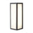 Zinc Kildare Matt Black Mains-powered Integrated LED Outdoor On/Off Wall light 600lm (Dia)12cm - Image 1