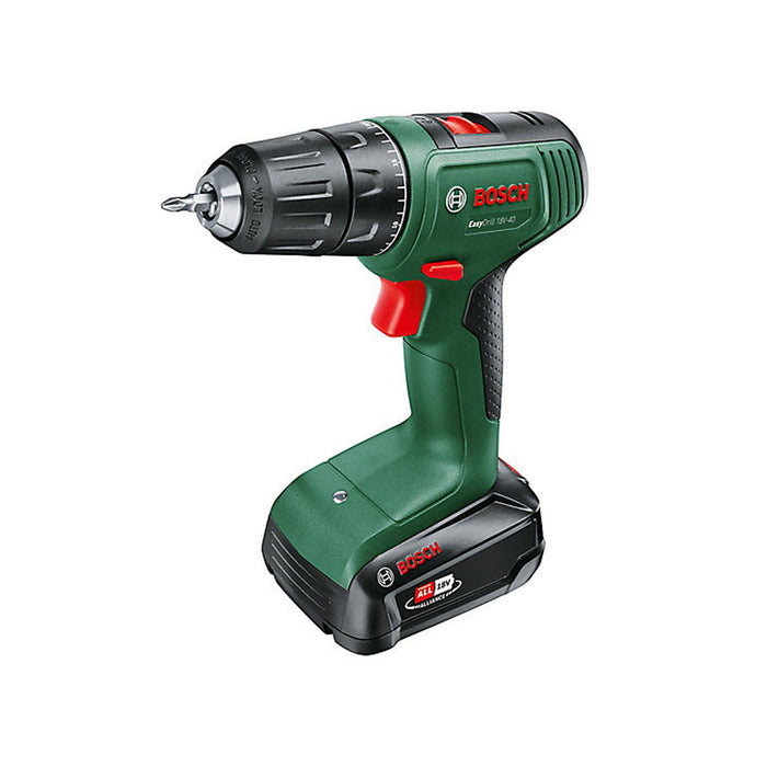 Bosch Drill Driver Cordless 18V 2.0Ah Li-ion EasyDrill18V-40 Soft Grip Compact - Image 1