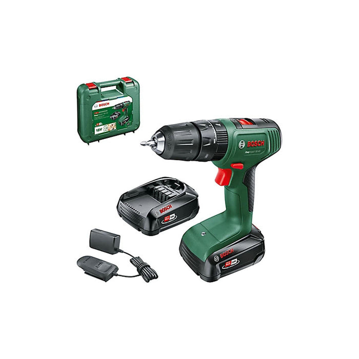 Bosch Combi Drill Cordless 18V 2x2Ah Li-Ion EasyImpact18V-40 Compact Soft Grip - Image 2