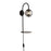 Dasha Matt Black Plug-in Wall light - Image 4