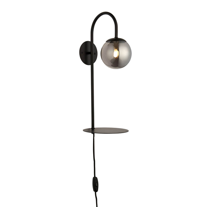 Dasha Matt Black Plug-in Wall light - Image 4