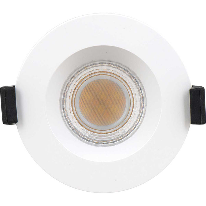 Fixed Downlighter Matt White LED Fire-Rated Recessed Dimmable IP65 Pack of 6 - Image 3