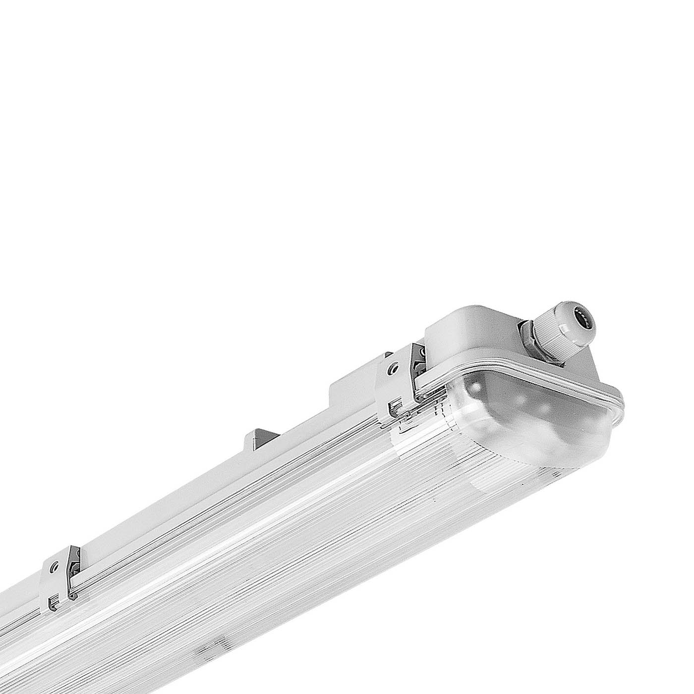 Luceco Twin Batten Ceiling light LED Cool White T8 3900lm Weatherproof (L)1.59m - Image 2