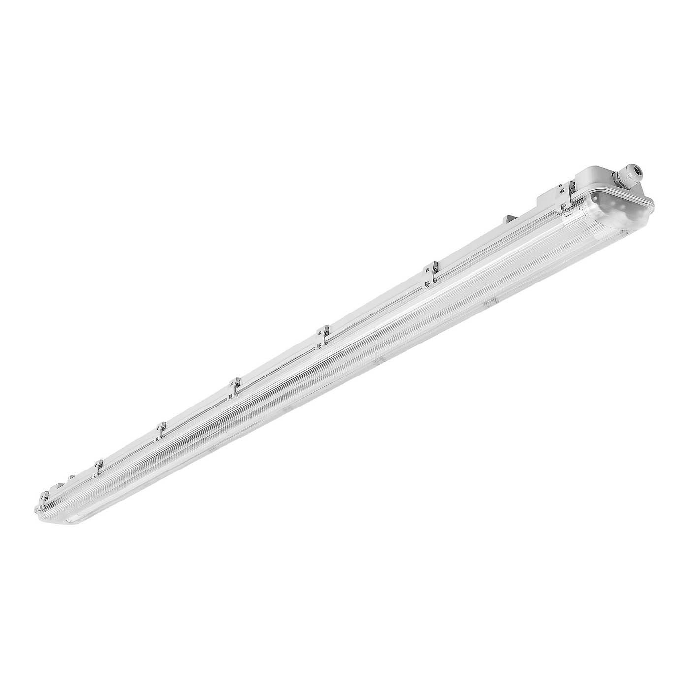 Luceco Twin Batten Ceiling light LED Cool White T8 3900lm Weatherproof (L)1.59m - Image 3