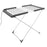 Heated Clothes Airer Dryer Electric Lightweight Folding Grey (H)740 (W)500mm - Image 2