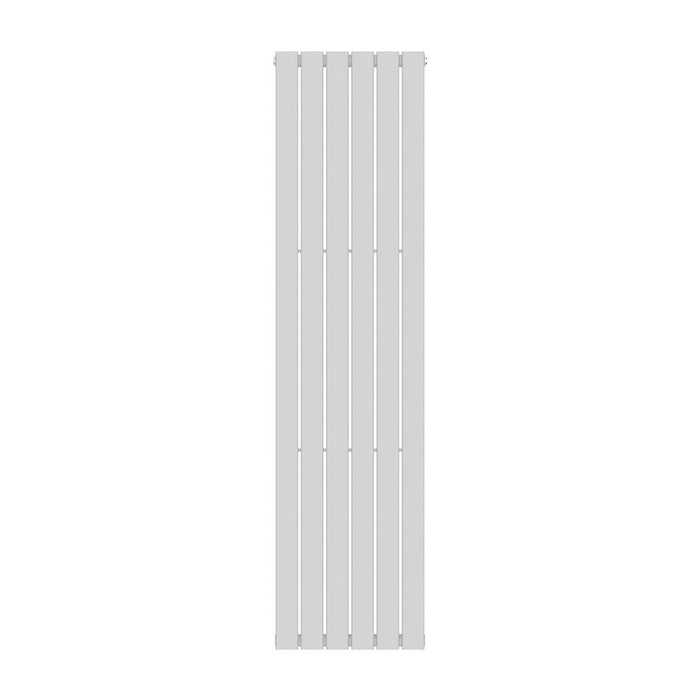 Designer Radiator White Vertical Modern Wall Mounted 2598BTU (W)452 x (H)1800mm - Image 3