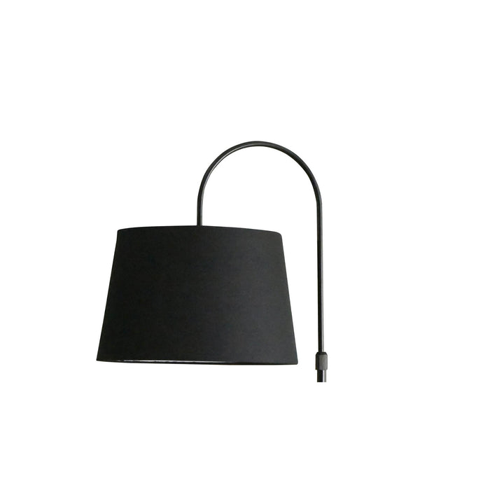 LED Floor Lamp Standing With Table Matt Black Modern Elegant Adjustable Height - Image 4