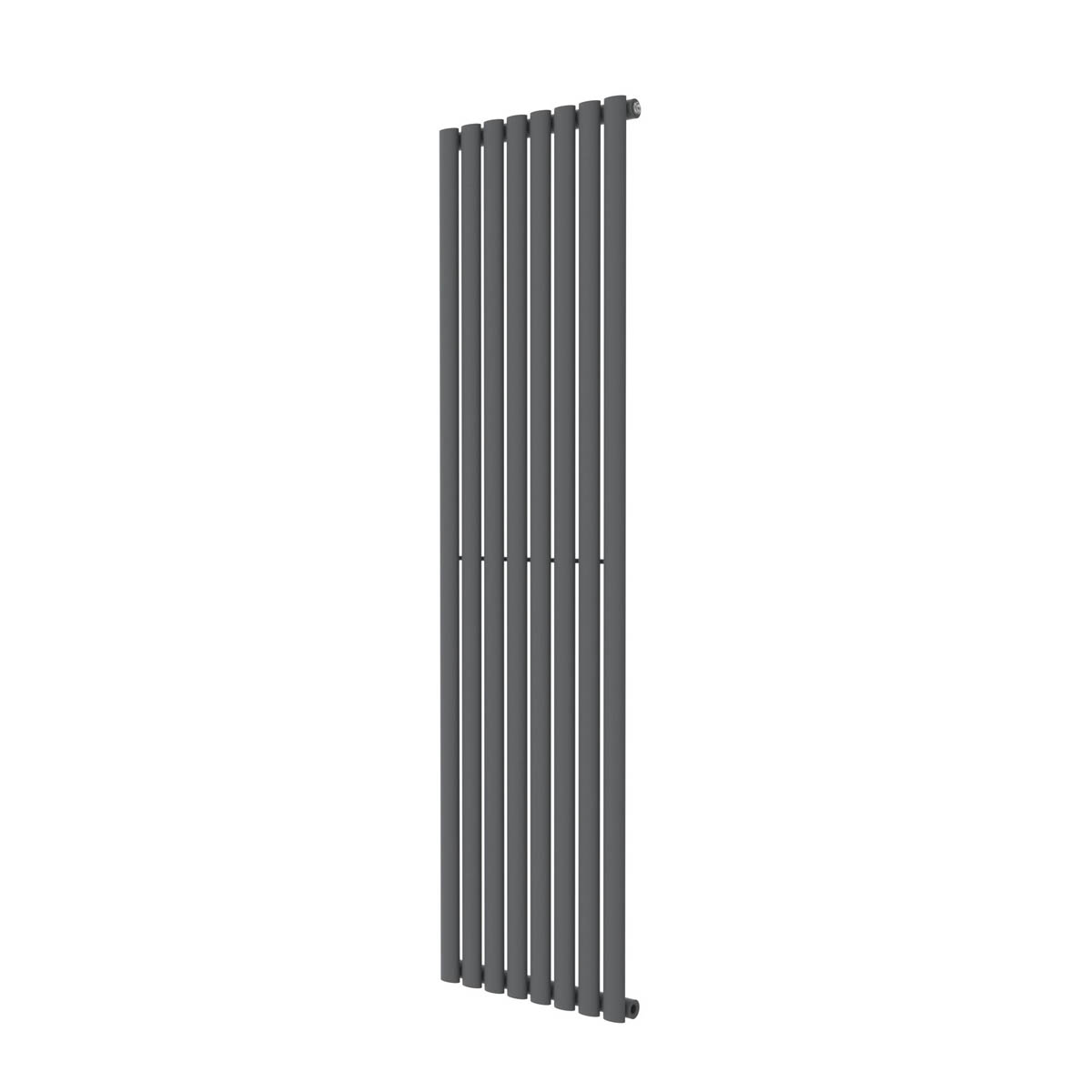 Designer Radiator Anthracite Thermodynamic Vertical Flat Panel (H)180x(W)48cm - Image 1