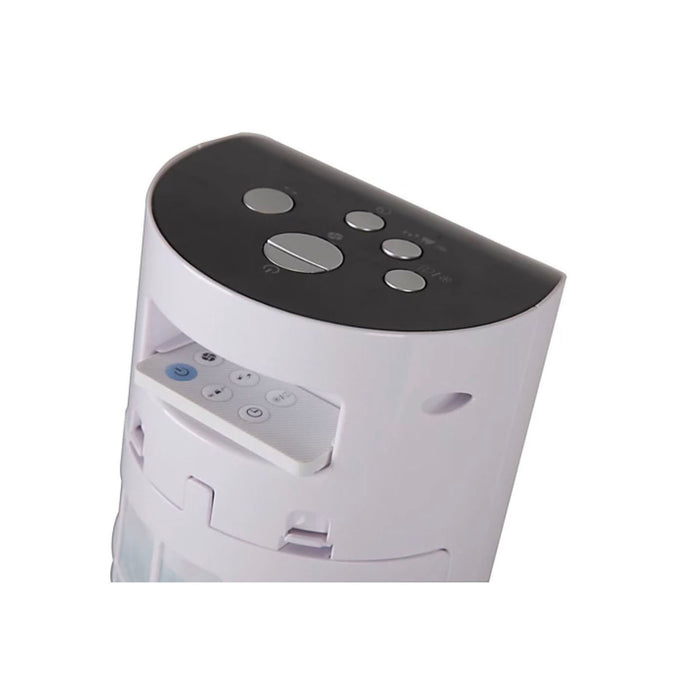 Portable Air Cooler Fan White Timer 3 Speed Oscillation 4L Remote Control 45W - Image 7