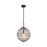 LED Ceiling Light Pendant Crystal Ball Matt Bronze Living Bedroom Chandelier - Image 3