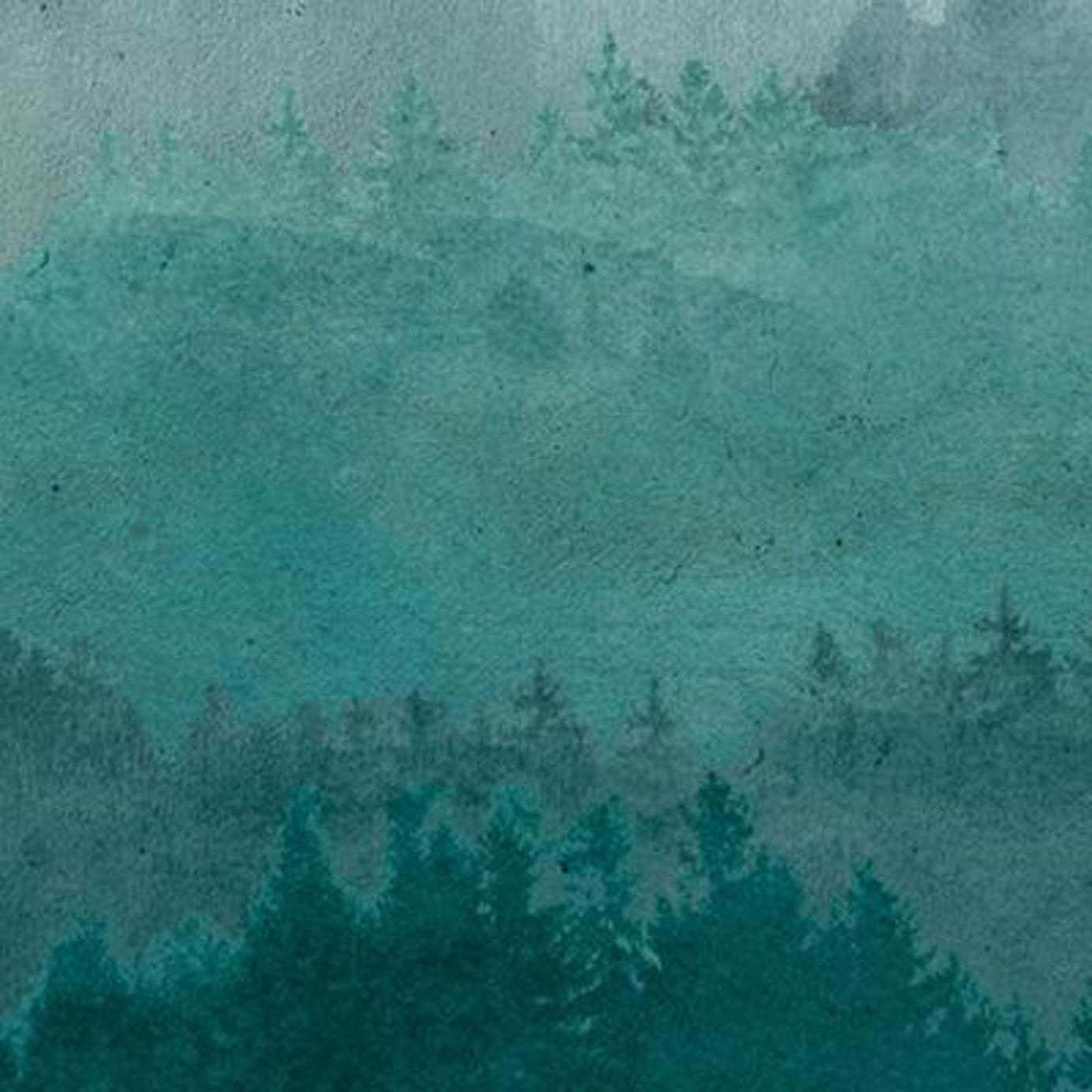 Wallpaper Mural Matt Green Forest Landscape Removable Washable Modern 4.45m² - Image 5