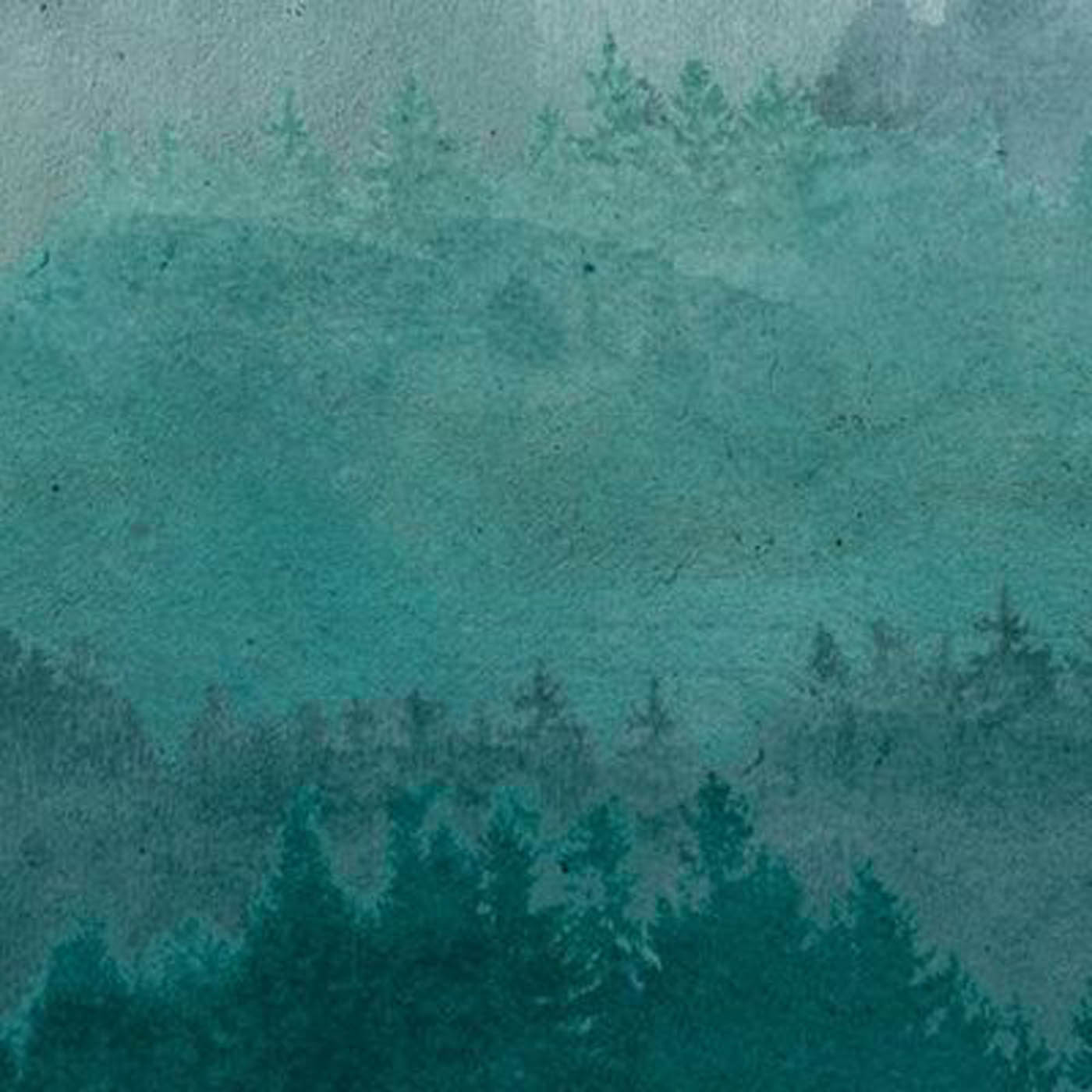 Wallpaper Mural Matt Green Forest Landscape Removable Washable Modern 4.45m² - Image 5