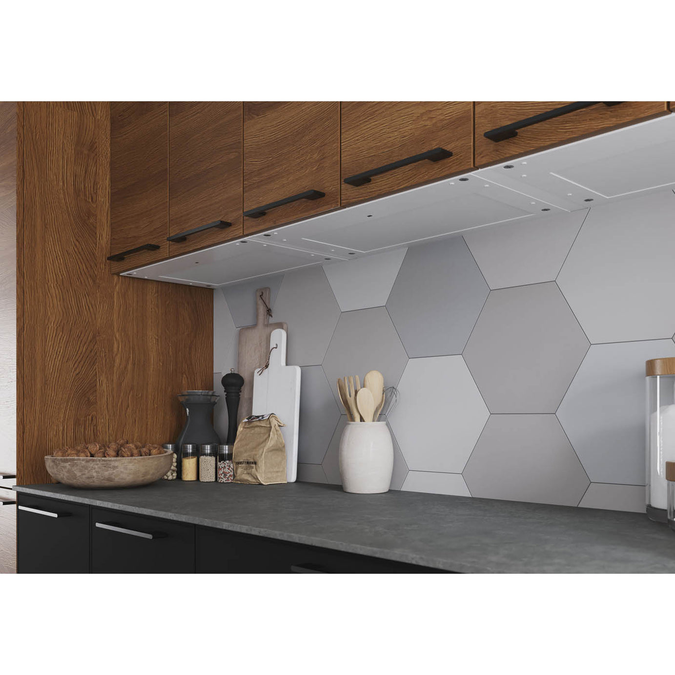 Under Cabinet Light LED Cool Warm White Motion Control White (L)319mm (W)564mm - Image 4