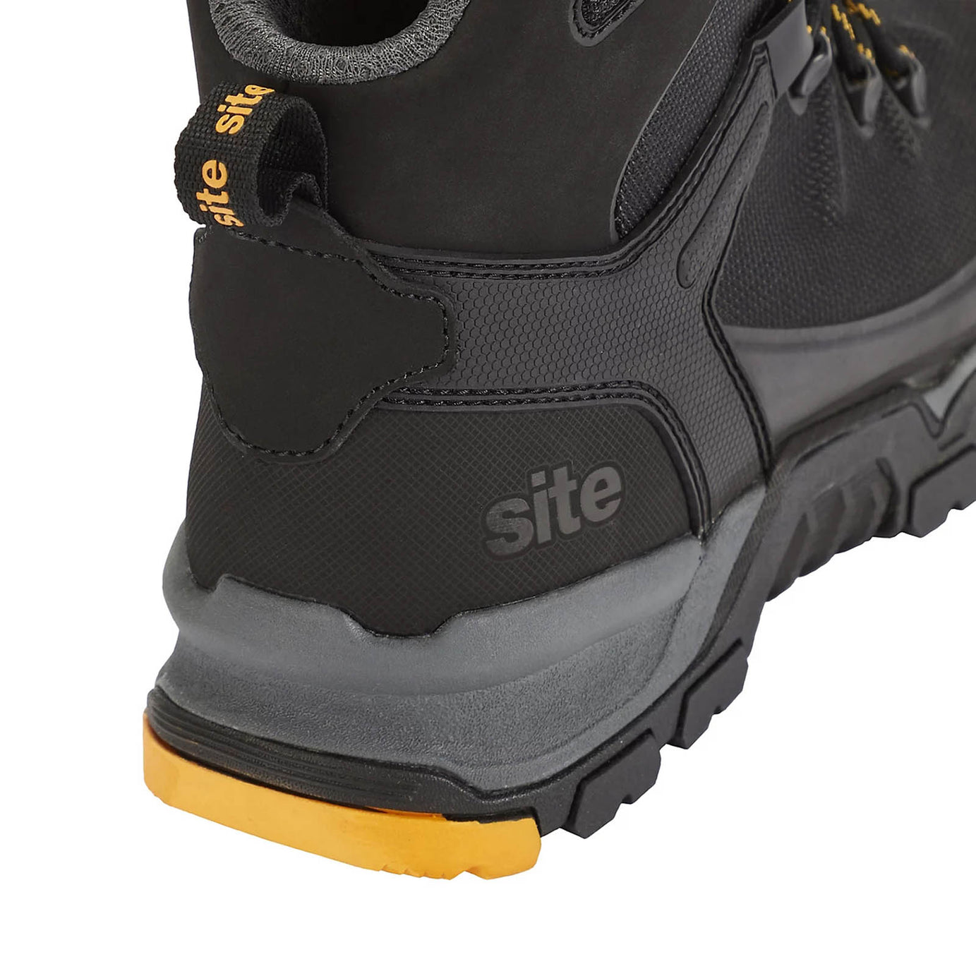 Site Safety Boots Black S3 SRC Aluminium Toe Work Shoes Size 10 Densham - Image 3
