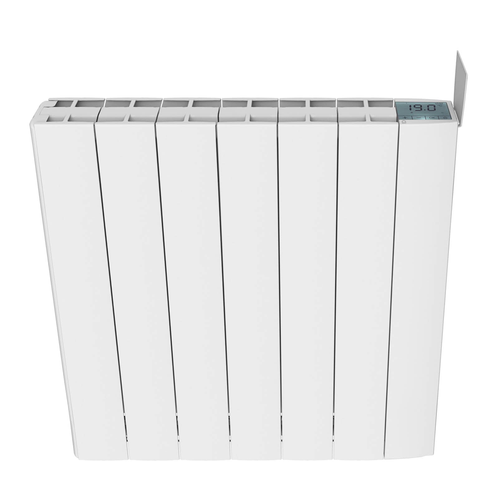 Electric Panel Heater Radiator White Programmable Thermostatic 1500W H58xW57.8cm - Image 3