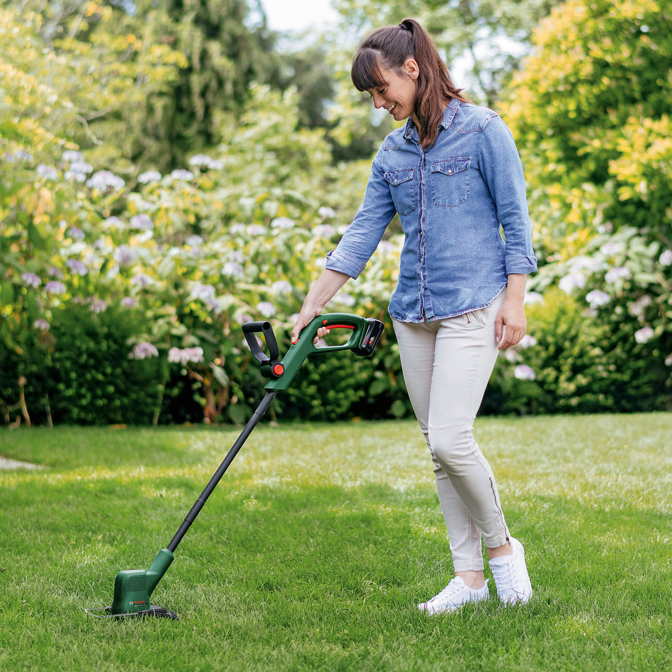 Bosch Power for all 18V Cordless Grass trimmer (Bare Tool) - EasyGrassCut 18V-26 - Image 3