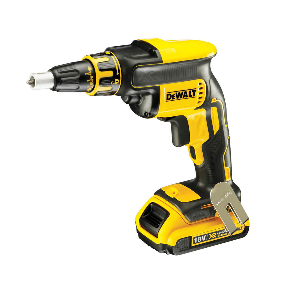 DeWalt Drywall Screwdriver Cordless DCF620P2K-GB Brushless 18V 2 x 5Ah XR Li-Ion - Image 1