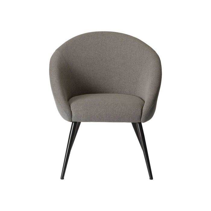 Relaxer Chair Indoor Dark Grey Linen Effect Livingroom (H)845(W)730(D)665mm - Image 2