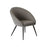 Relaxer Chair Indoor Dark Grey Linen Effect Livingroom (H)845(W)730(D)665mm - Image 3