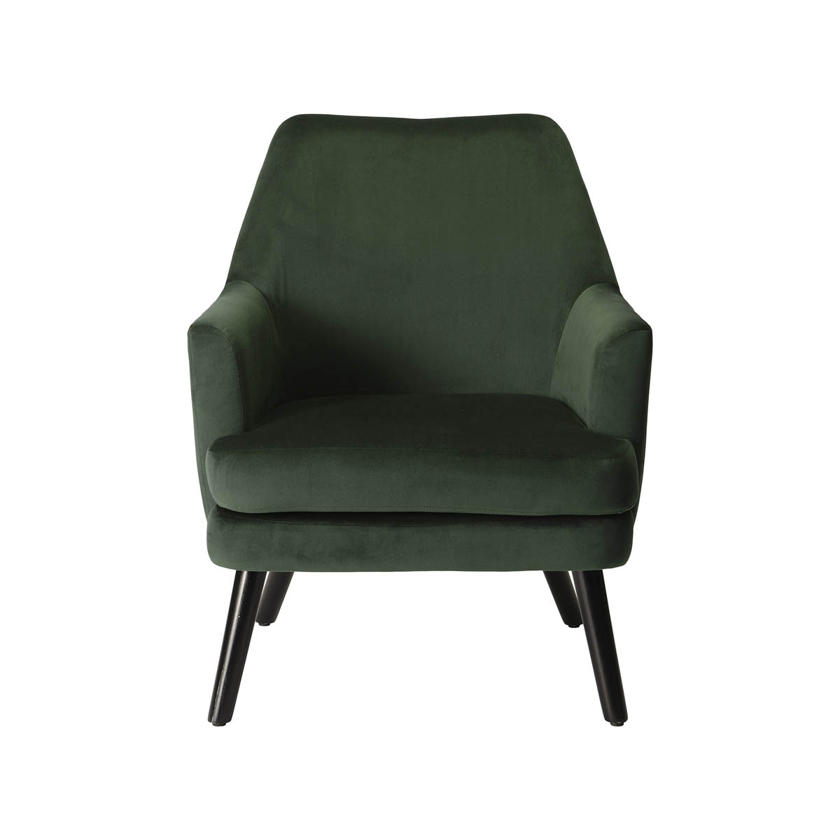 Relaxer Accent Chair Dark Green Velvet Living Room Bedroom Modern (H)895 (W)720 - Image 3