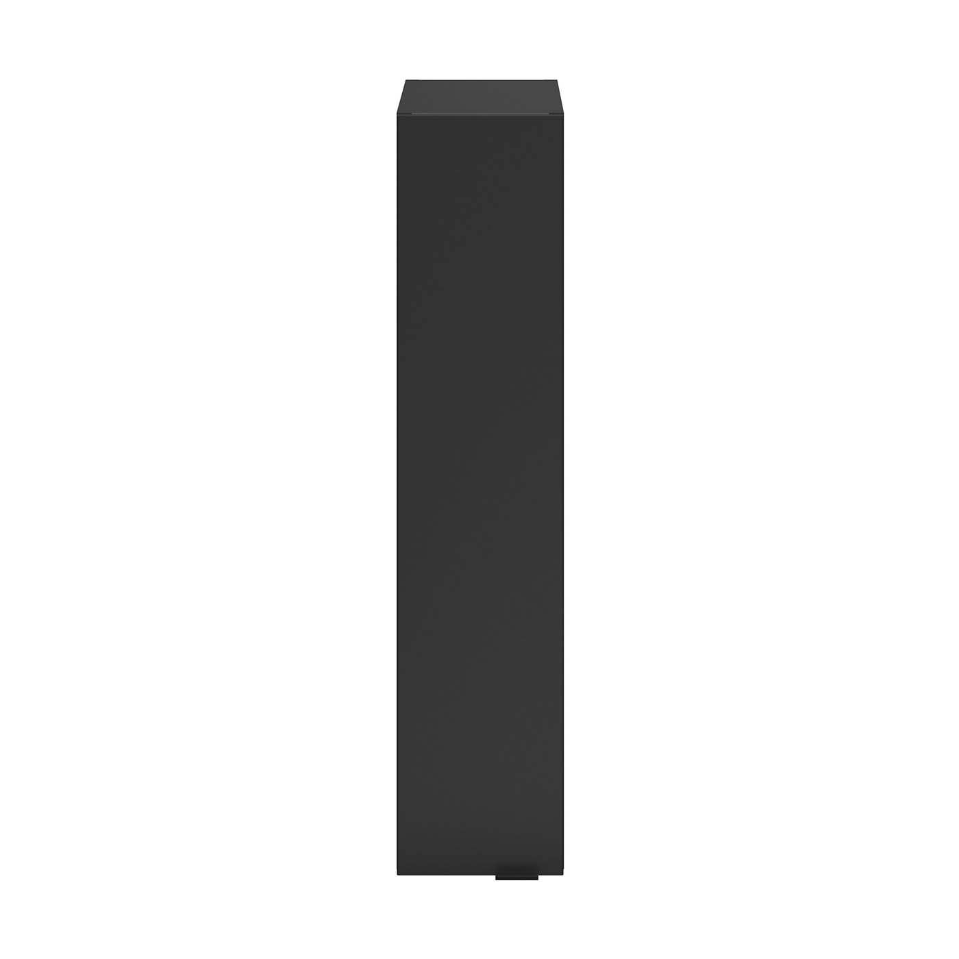 GoodHome Imandra Deep Matt Black Bathroom Single Wall cabinet (H)90cm (W)20cm - Image 4