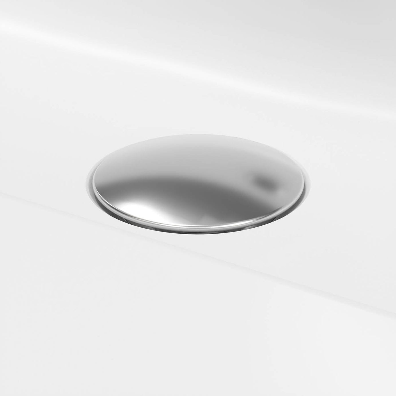 GoodHome Nevado Satin White Rectangular Vanity Basin (W)80.4cm - Image 8
