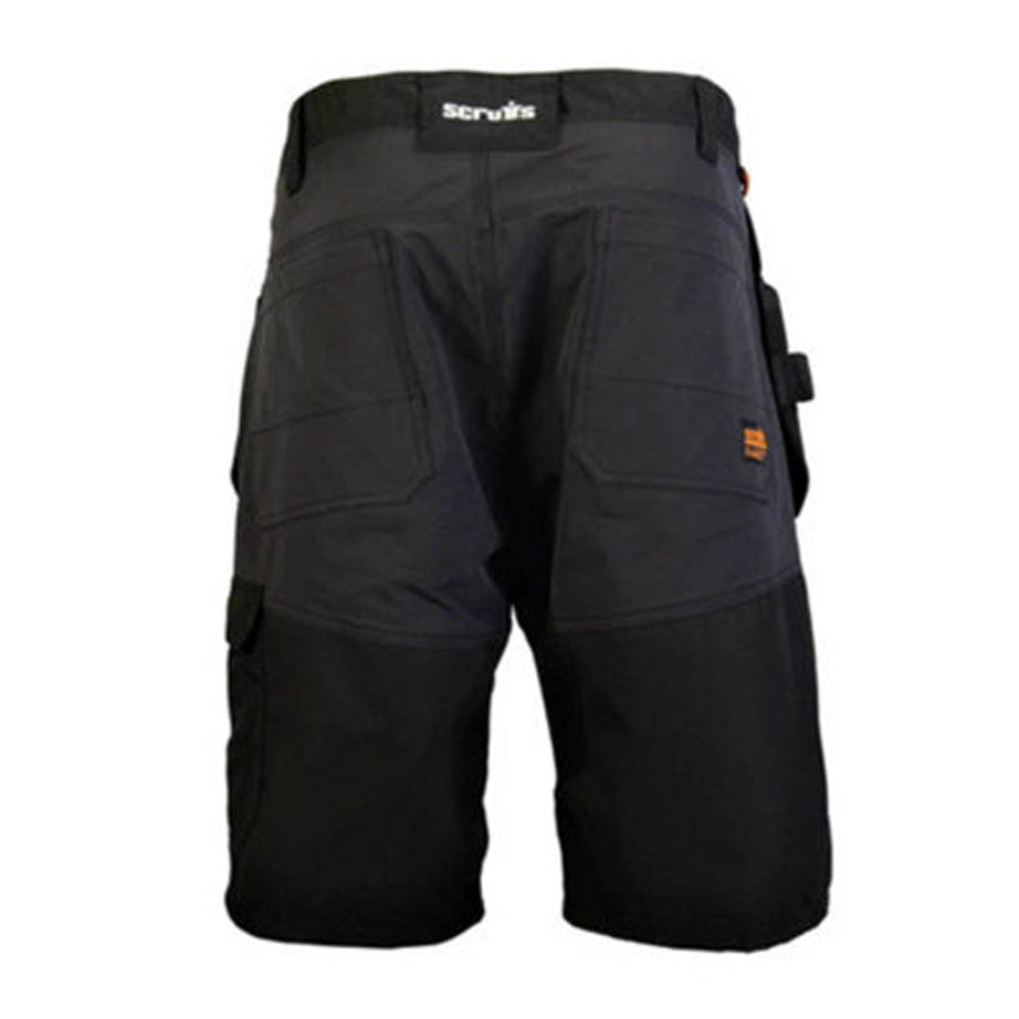 Scruffs Mens Work Shorts Flexible Holster Pockets Lightweight Black Slim  38" - Image 4