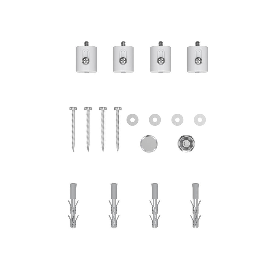 Towel Rail Radiator White Flat Steel Bathroom Ladder Warmer (H)97.4x(W)50cm - Image 4