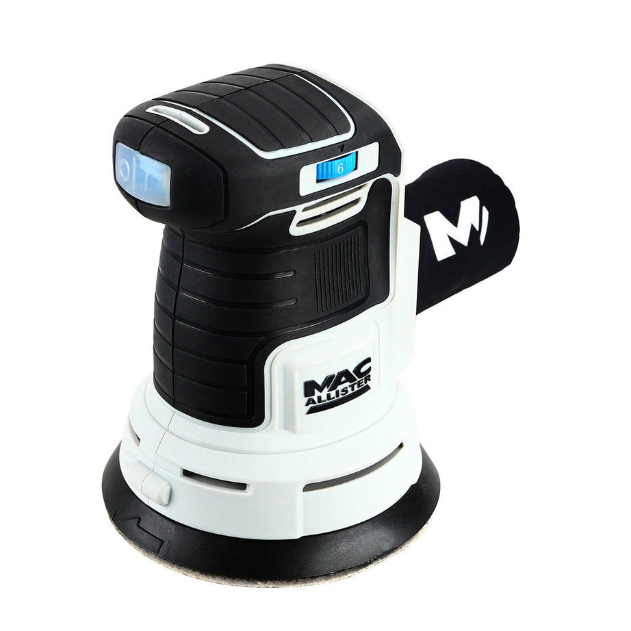 Mac Allister Random Orbit Sander 18V Cordless MROS18-Li 125mm Compact Body Only - Image 1
