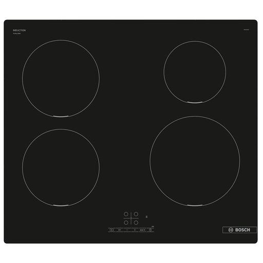 Bosch Induction Hob PUE611BB5B 4 Zone Black Touch Control Integrated 59.2cm - Image 1