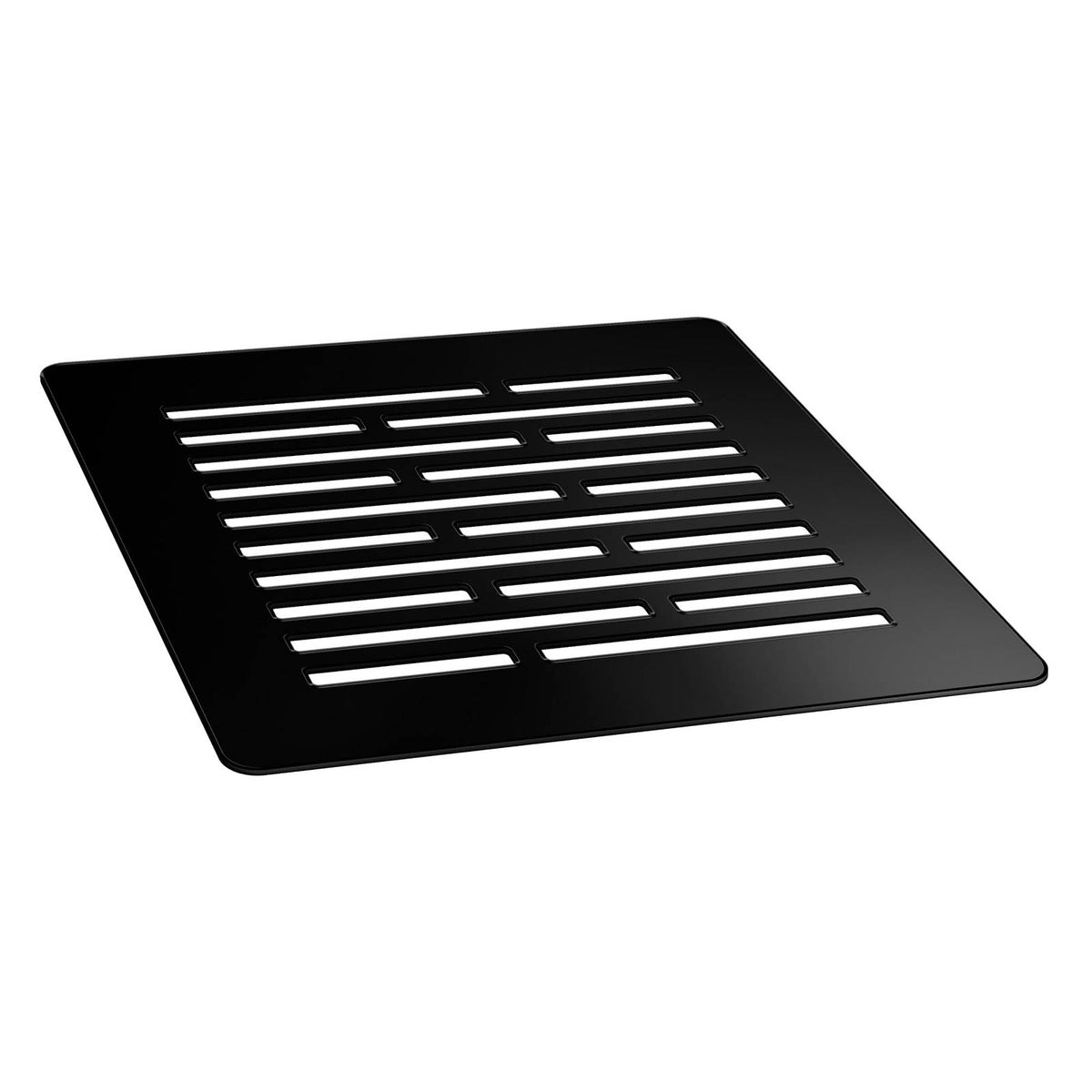 Shower Tray Matt Black 28mm Rectangular Centre Drain 	Antibacterial Bathroom - Image 8
