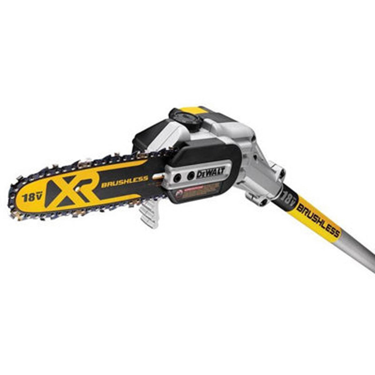 Dewalt Pole Saw Cordless 18V Li-Ion DCMPS567N-XJ 200mm Chainsaw Pruner Body Only - Image 2