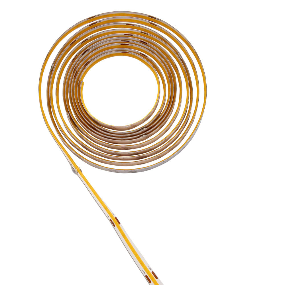 Strip Light LED Warm White Tape Cabinet TV Lamp Dimmable Adjustable Plug In L5m - Image 1