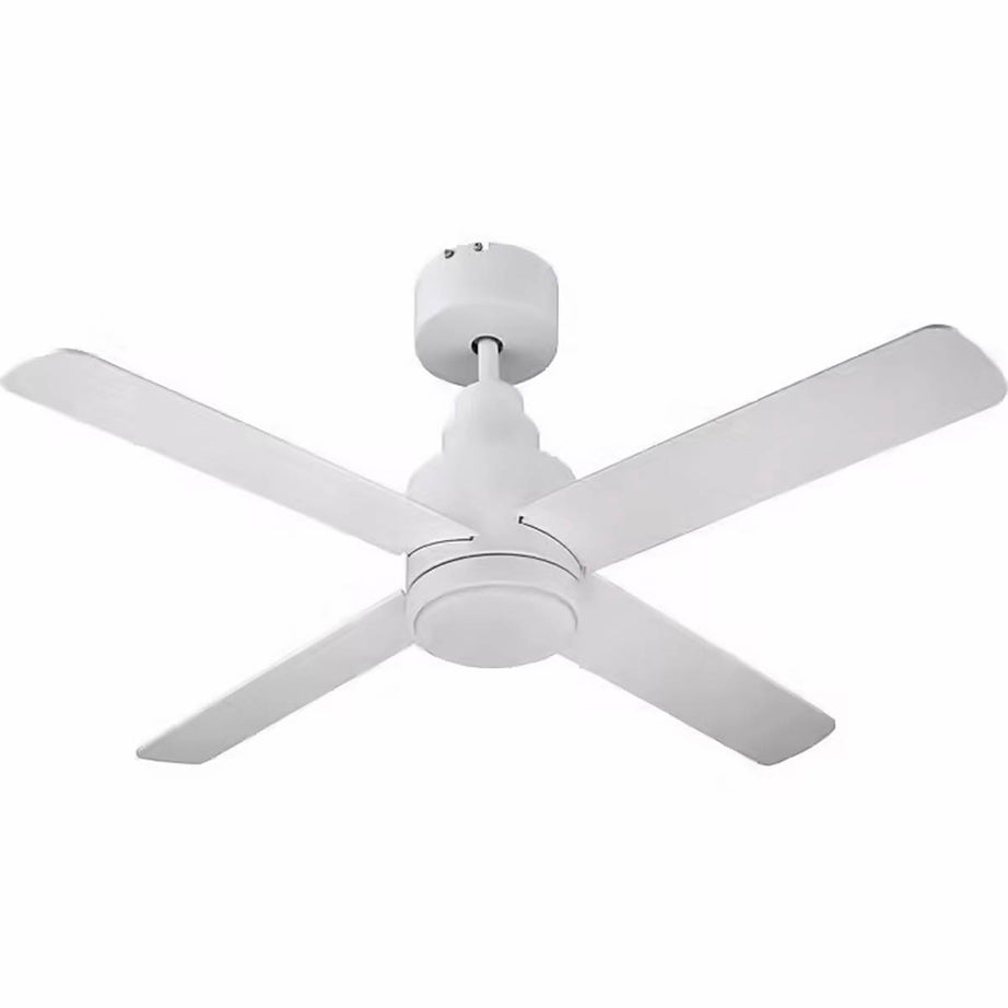 LED Ceiling Light With Fan White Remote Control Dimmable Reversible Modern - Image 3