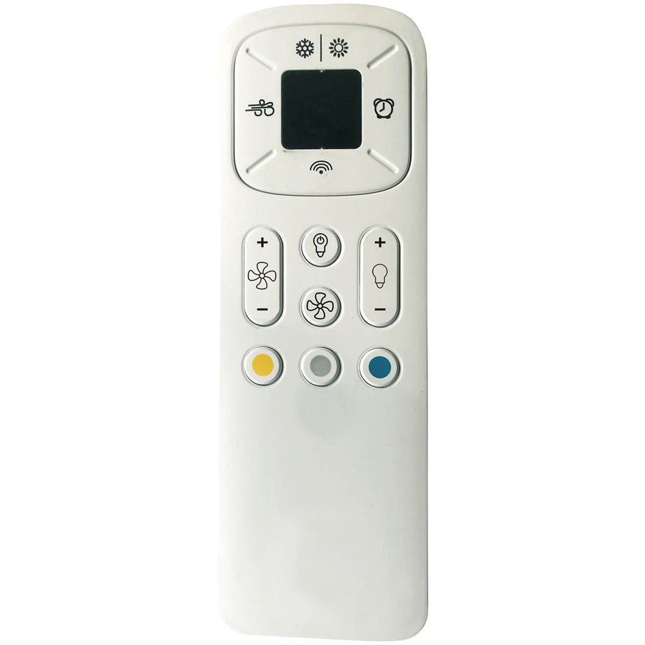 LED Ceiling Light With Fan White Remote Control Dimmable Reversible Modern - Image 5