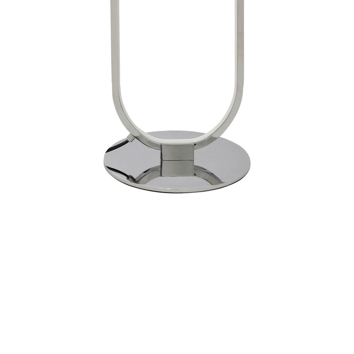 LED Floor Lamp Chrome Gloss Oval Dimmable Livingroom Modern 1500lm (H)1205mm - Image 4