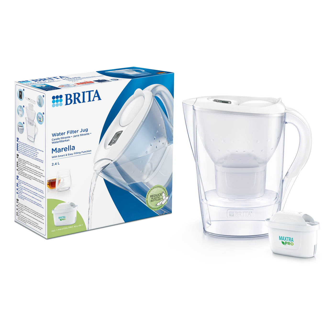 Brita Marella 2.4L Water filter jug - Image 1