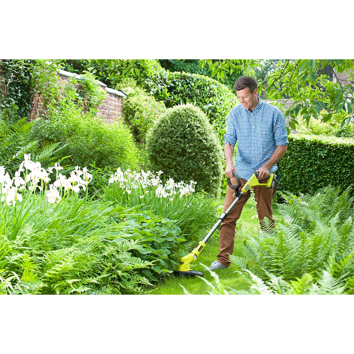 Ryobi ONE+ OLT1832 18V Cordless Grass Line Trimmer 25-30cm Bare Tool - Image 4