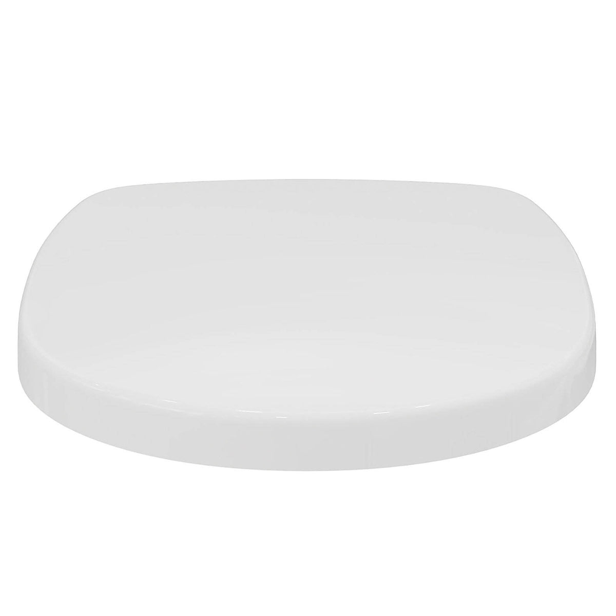 Toilet Seat White Square Soft Close Duroplast Bathroom WC Quick Release Modern - Image 4