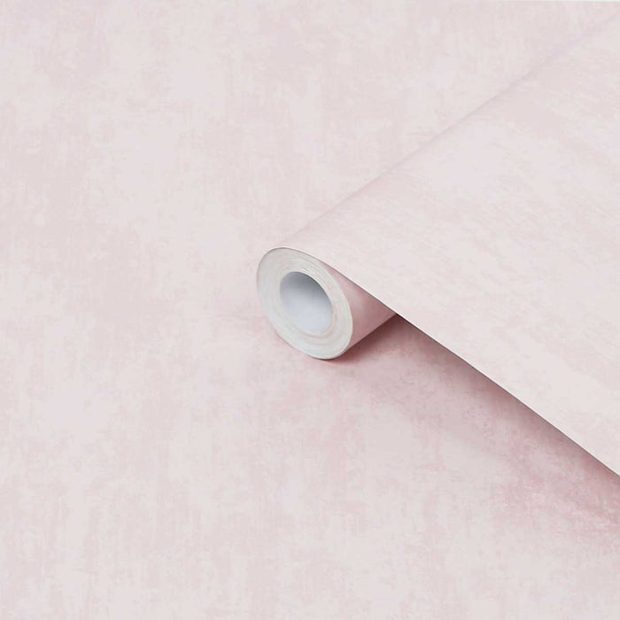 Wallpaper Roll Pink Whinfell Blush Smooth Textured Patterned Classic Modern - Image 3