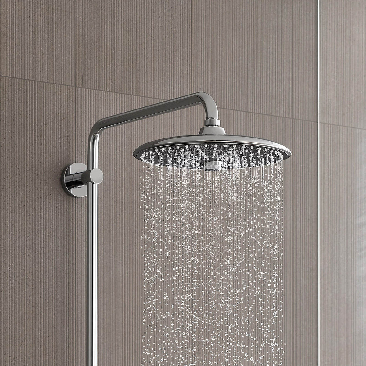 Grohe Vitalio Joy 260 Thermostatic Mixer Shower 2 Head Chrome Bar - Image 8