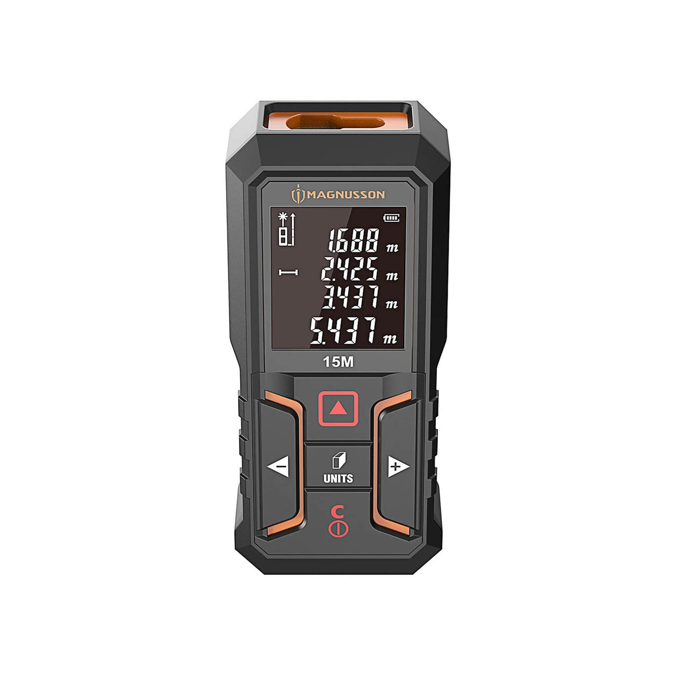 Magnusson Laser Distance Measurer 15m Digital Measuring Tool - Image 2