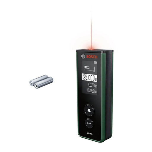 Bosch Laser Distance Measurer Tool Area Volume Compact Digital Display 25m - Image 1